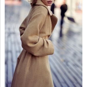 Zara Limited Edition Belted Wool Coat